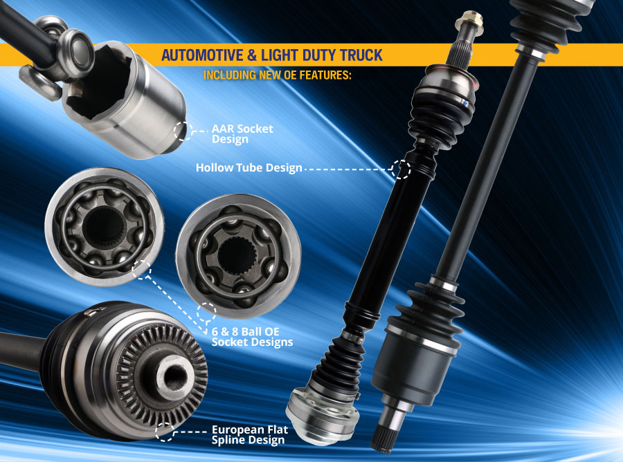 Home NAPA New Premium CV Axles